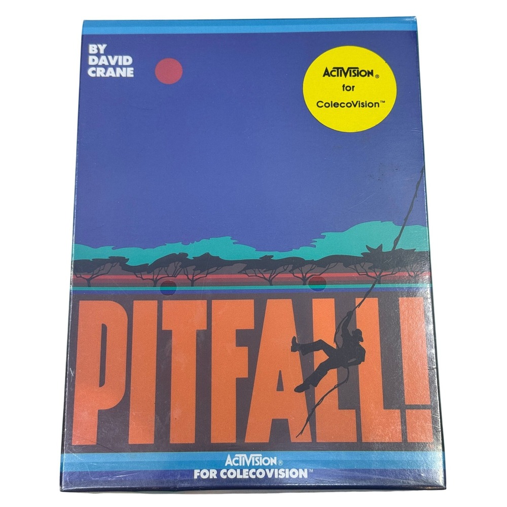 Activision Pitfall! ColecoVision Video Game David Crane New Sealed VS-001-02